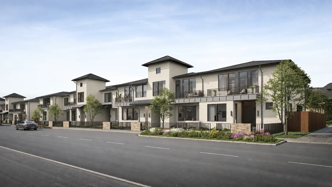 Southstone Yards Townhomes exterior rendering