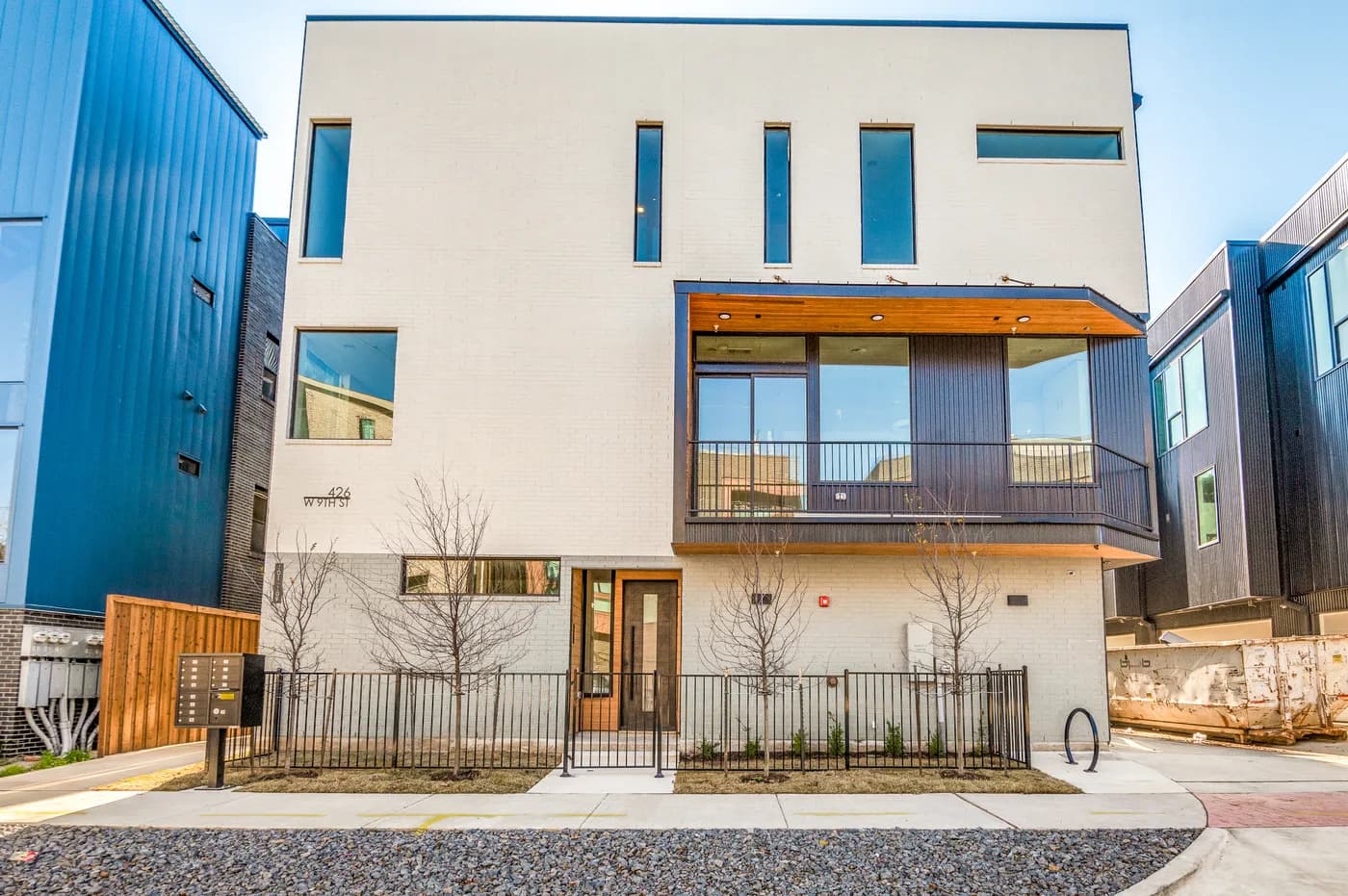 The front elevation of Towns on W9th
